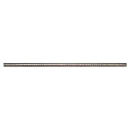 MIDWEST FASTENER Fully Threaded Rod, 10-32, Grade 2, Zinc Plated Finish, 10 PK 76928